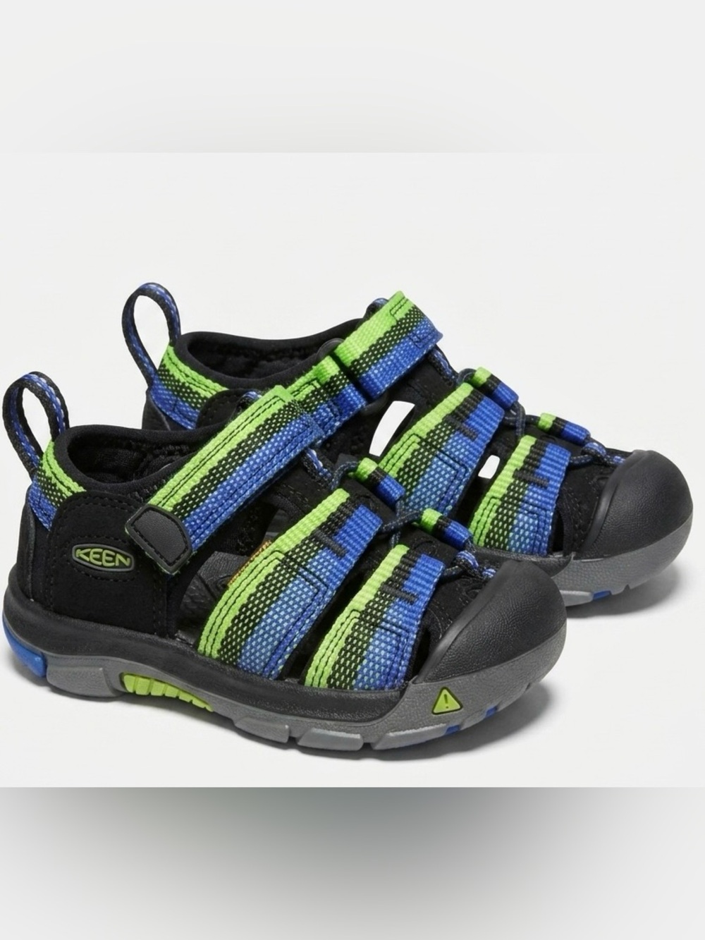 KEEN Newport H2 Kids Closed-Toe Fisherman Sandals Hook & Loop US 4 EU 19